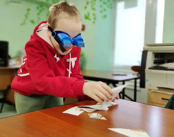 Фото: участник игровой программы за испытанием