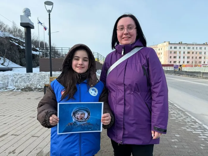 Участник и волонтер на акции Улыбка Гагарина