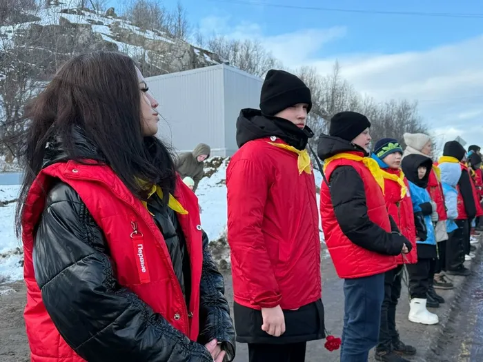 Волонтеры участвуют в акции