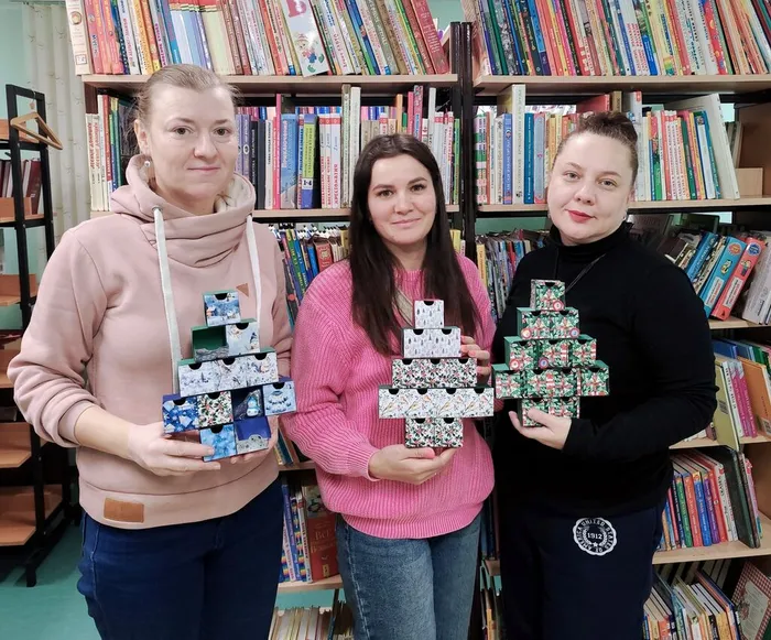 Участники с готовыми адвент-календарями